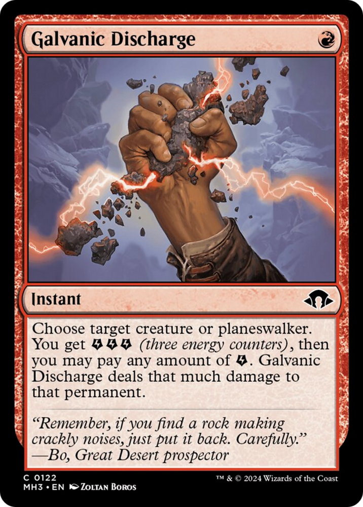 Galvanic Discharge [Modern Horizons 3] Magic: The Gathering
