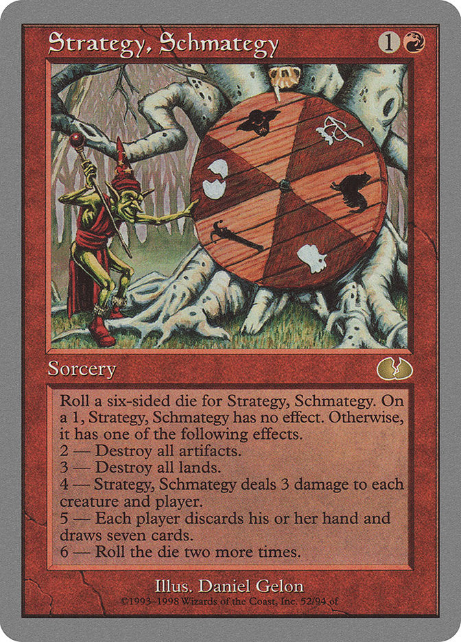 Strategy, Schmategy [Unglued] Magic: The Gathering