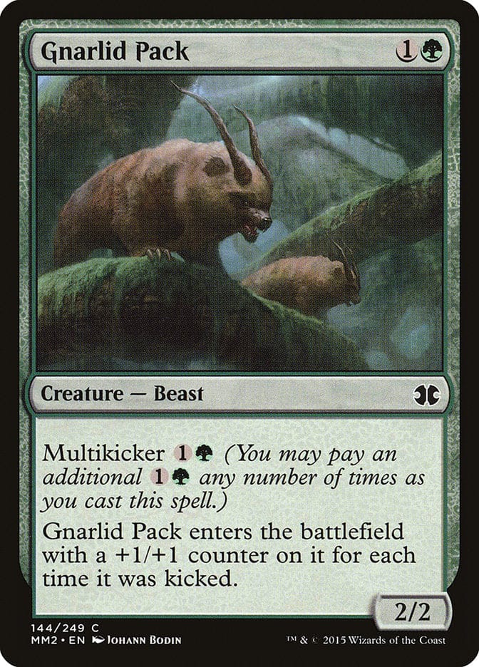 Gnarlid Pack [Modern Masters 2015] Magic: The Gathering