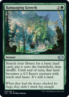 Rampaging Growth [Jumpstart 2022] Magic: The Gathering
