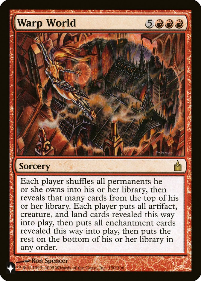 Warp World [The List] Magic: The Gathering