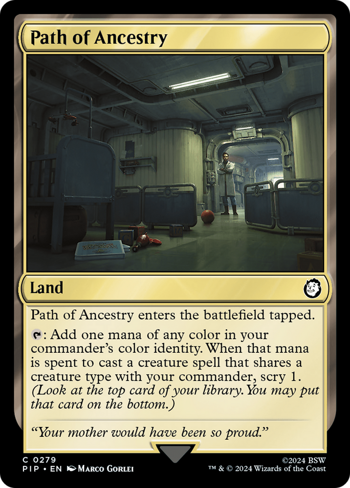 Path of Ancestry [Fallout] Magic: The Gathering