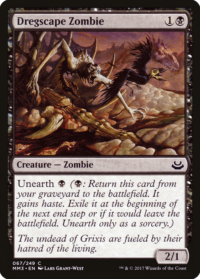 Dregscape Zombie [Modern Masters 2017] Magic: The Gathering