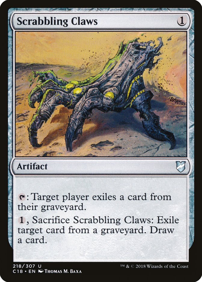 Scrabbling Claws [Commander 2018] Magic: The Gathering