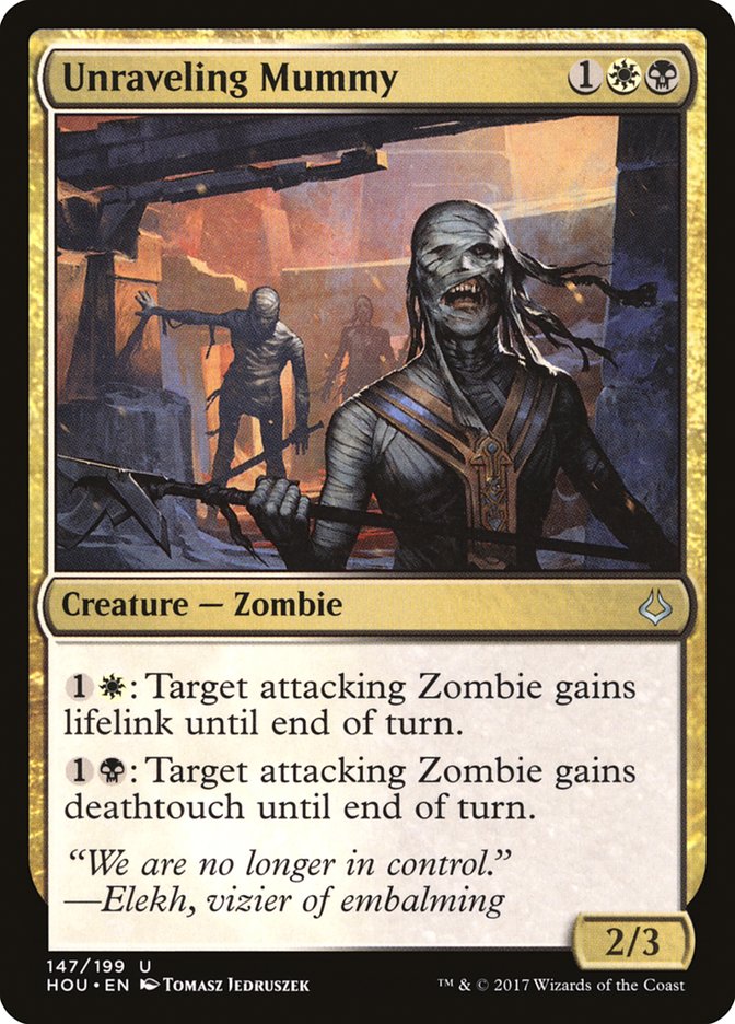 Unraveling Mummy [Hour of Devastation] Magic: The Gathering