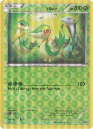 _____'s Snivy (Jumbo Card) [Miscellaneous Cards] Pokémon
