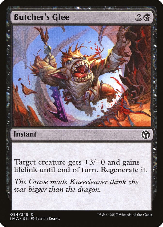 Butcher's Glee [Iconic Masters] Magic: The Gathering