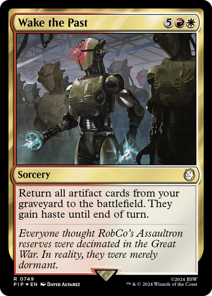 Wake the Past (Surge Foil) [Fallout] Magic: The Gathering