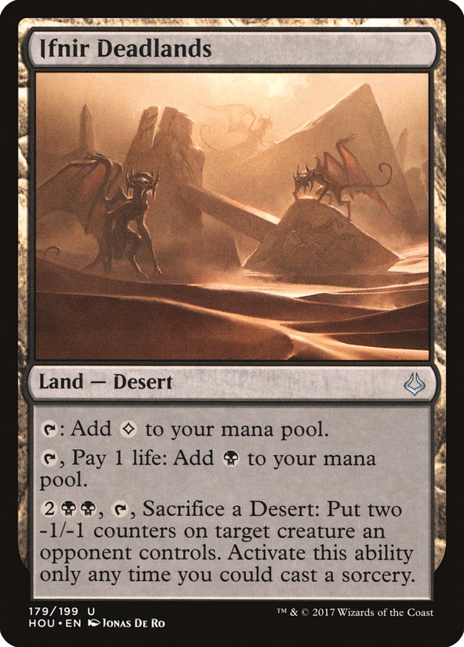 Ifnir Deadlands [Hour of Devastation] Magic: The Gathering