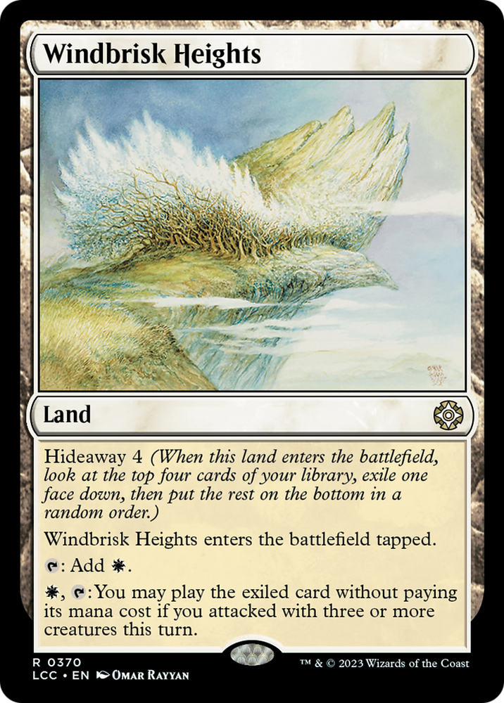 Windbrisk Heights [The Lost Caverns of Ixalan Commander] Magic: The Gathering