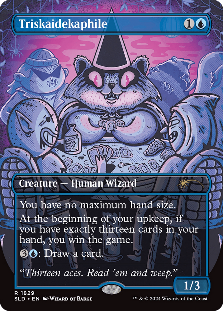 Triskaidekaphile (Rainbow Foil) [Secret Lair Drop Series] Magic: The Gathering