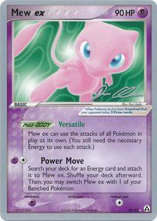 Mew ex (88/92) (Mewtrick - Jason Klaczynski) [World Championships 2006] Pokémon