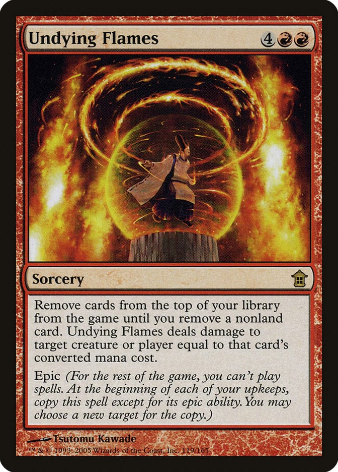 Undying Flames [Saviors of Kamigawa] Magic: The Gathering
