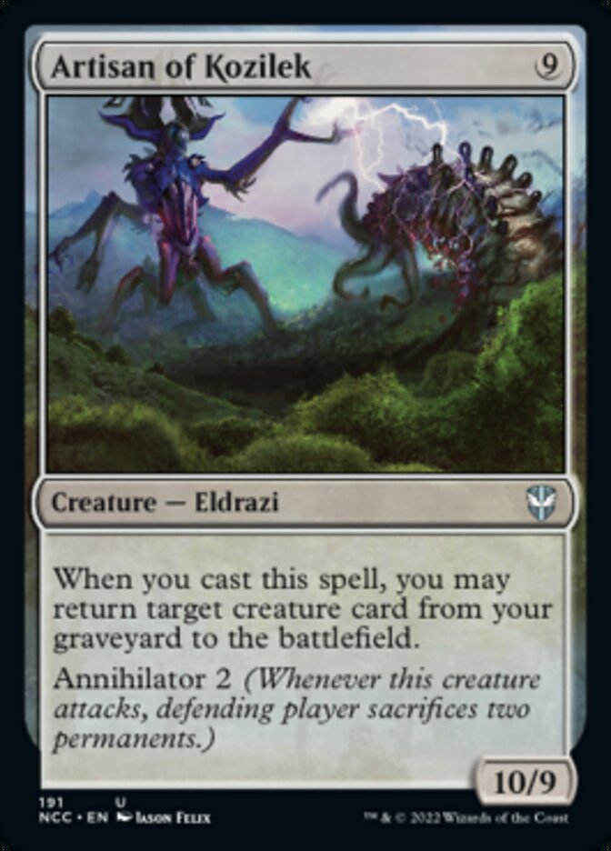 Artisan of Kozilek [Streets of New Capenna Commander] Magic: The Gathering