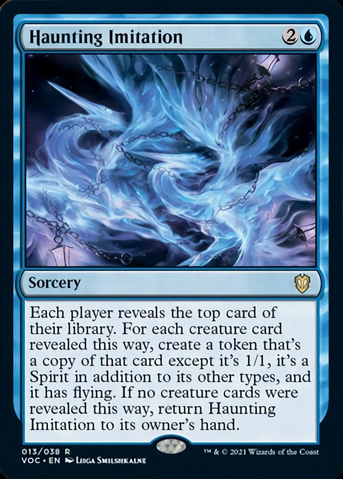 Haunting Imitation [Innistrad: Crimson Vow Commander] Magic: The Gathering