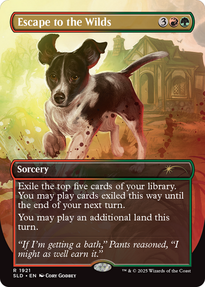 Escape to the Wilds (1921) [Secret Lair Drop Series] Magic: The Gathering