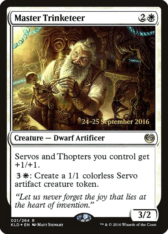 Master Trinketeer [Kaladesh Prerelease Promos] Magic: The Gathering