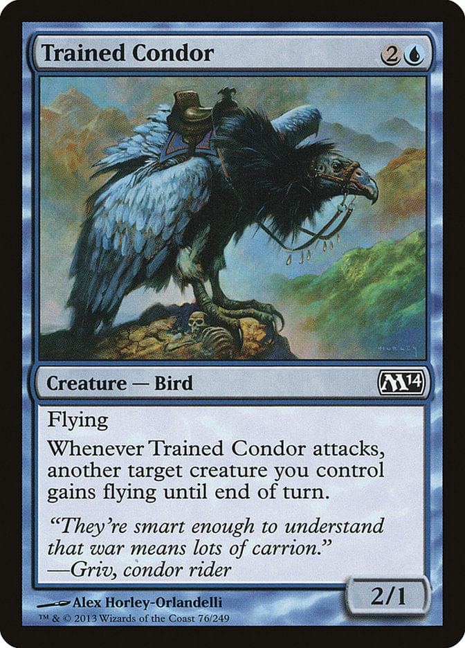 Trained Condor [Magic 2014] Magic: The Gathering