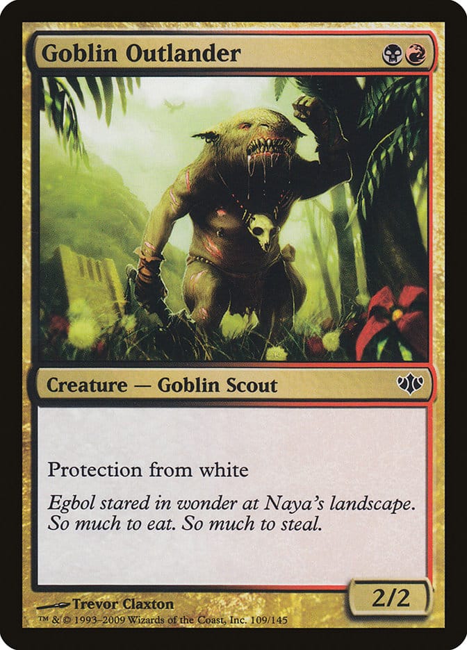 Goblin Outlander [Conflux] Magic: The Gathering