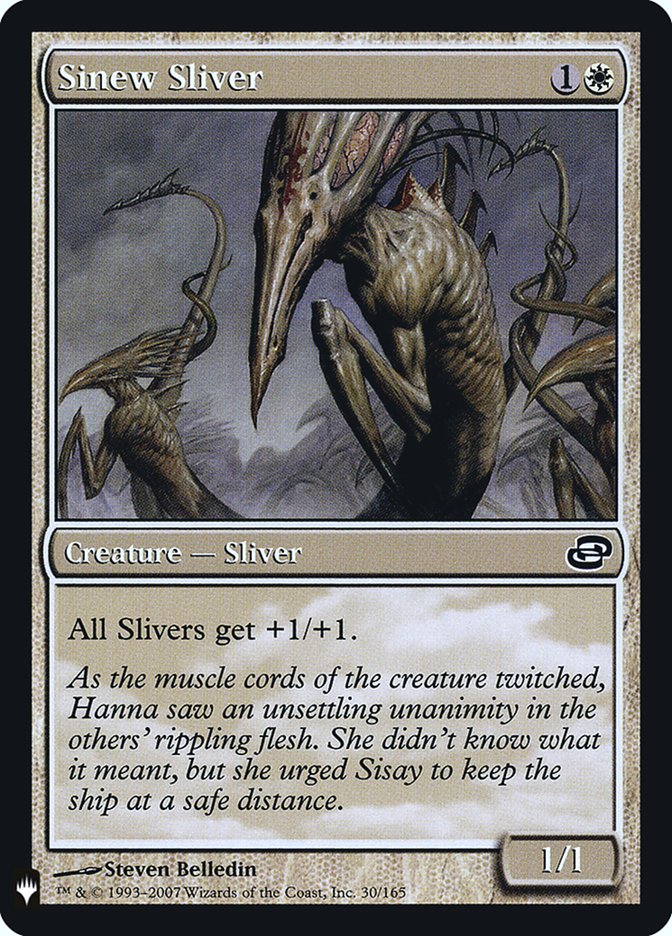 Sinew Sliver [Mystery Booster] Magic: The Gathering