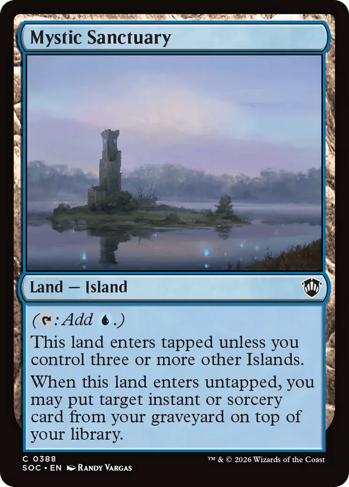 Mystic Sanctuary [Secrets of Strixhaven Commander]