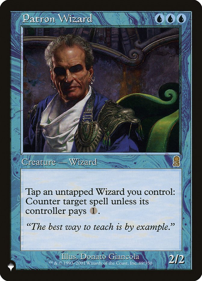 Patron Wizard [The List] Magic: The Gathering
