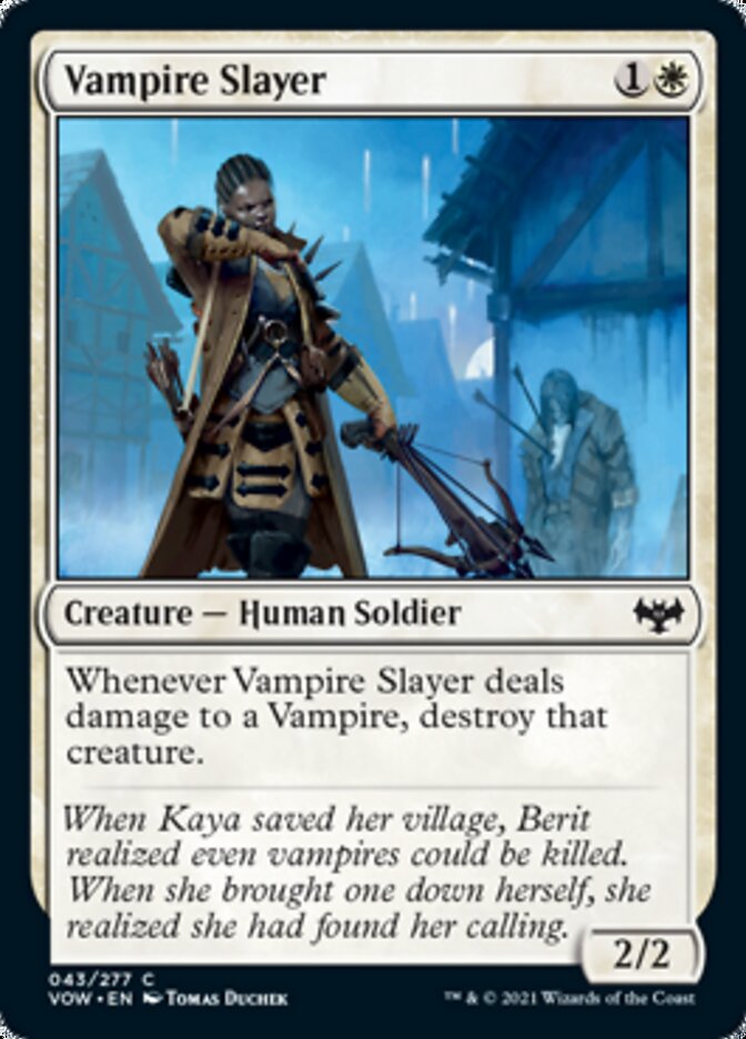 Vampire Slayer [Innistrad: Crimson Vow] Magic: The Gathering