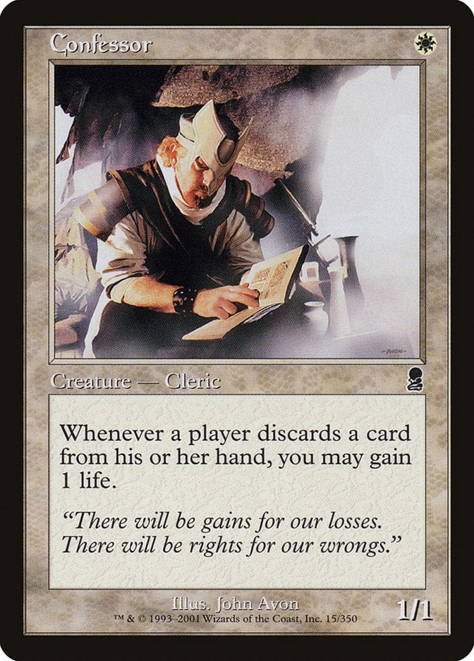 Confessor [Odyssey] Magic: The Gathering