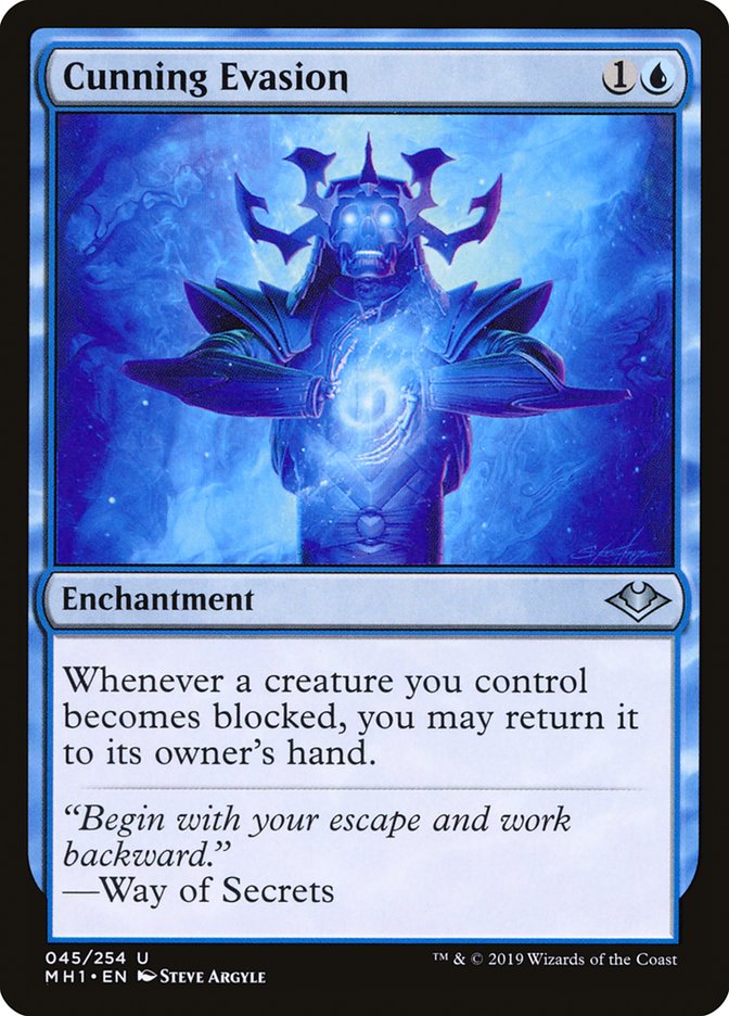 Cunning Evasion [Modern Horizons] Magic: The Gathering