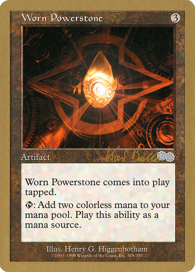 Worn Powerstone (Kai Budde) [World Championship Decks 1999] Magic: The Gathering