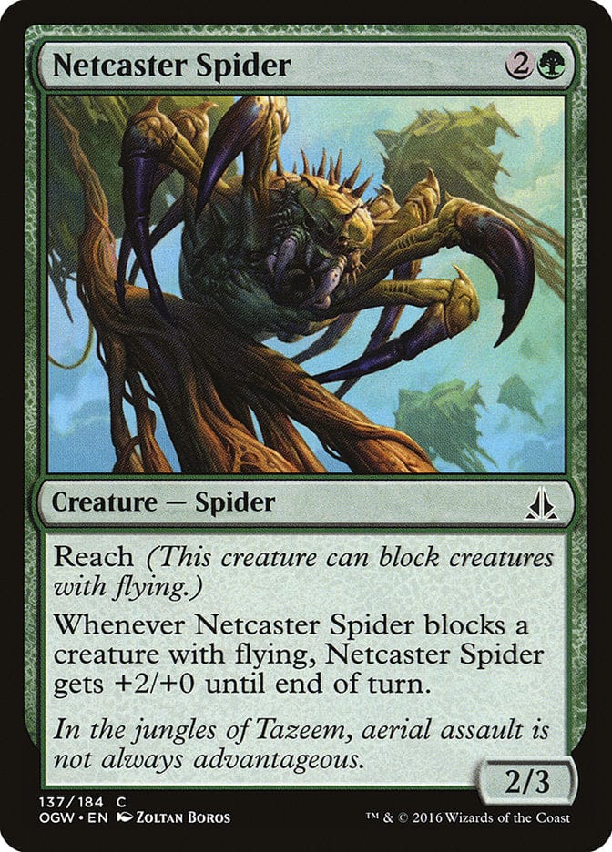 Netcaster Spider [Oath of the Gatewatch] Magic: The Gathering