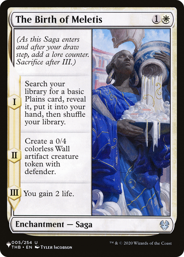 The Birth of Meletis [The List] Magic: The Gathering