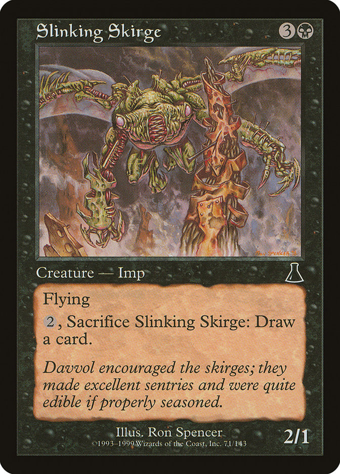 Slinking Skirge [Urza's Destiny] Magic: The Gathering