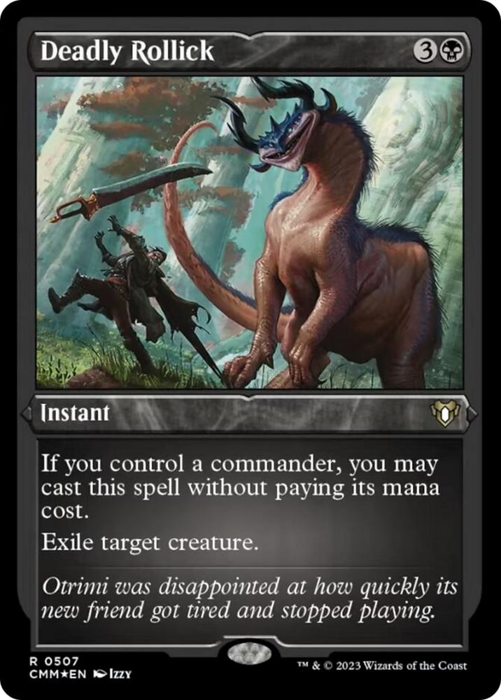 Deadly Rollick (Foil Etched) [Commander Masters] Magic: The Gathering