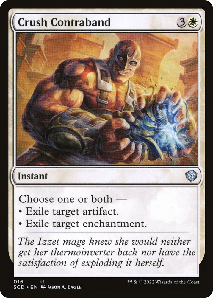 Crush Contraband [Starter Commander Decks] Magic: The Gathering