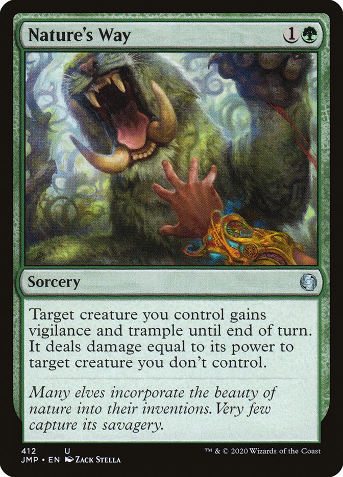 Nature's Way [Jumpstart] Magic: The Gathering
