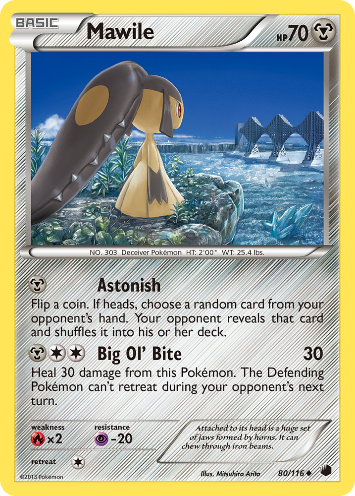 Mawile (80/116) [Black & White: Plasma Freeze] Pokémon