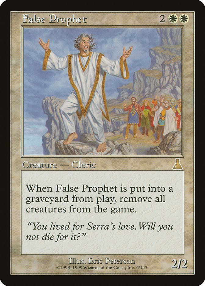 False Prophet [Urza's Destiny] Magic: The Gathering