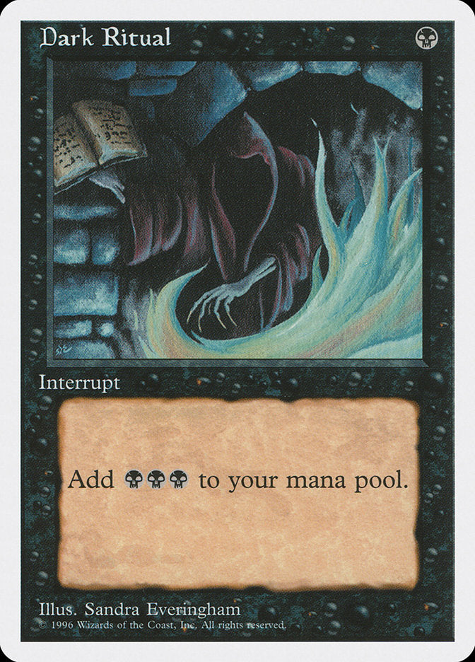 Dark Ritual [Introductory Two-Player Set] Magic: The Gathering