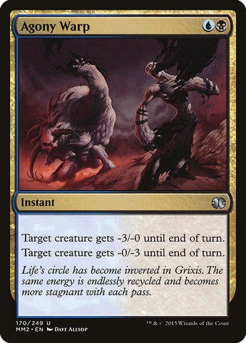 Agony Warp [Modern Masters 2015] Magic: The Gathering