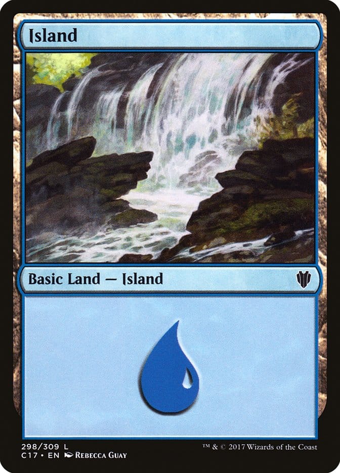 Island (298) [Commander 2017] Magic: The Gathering