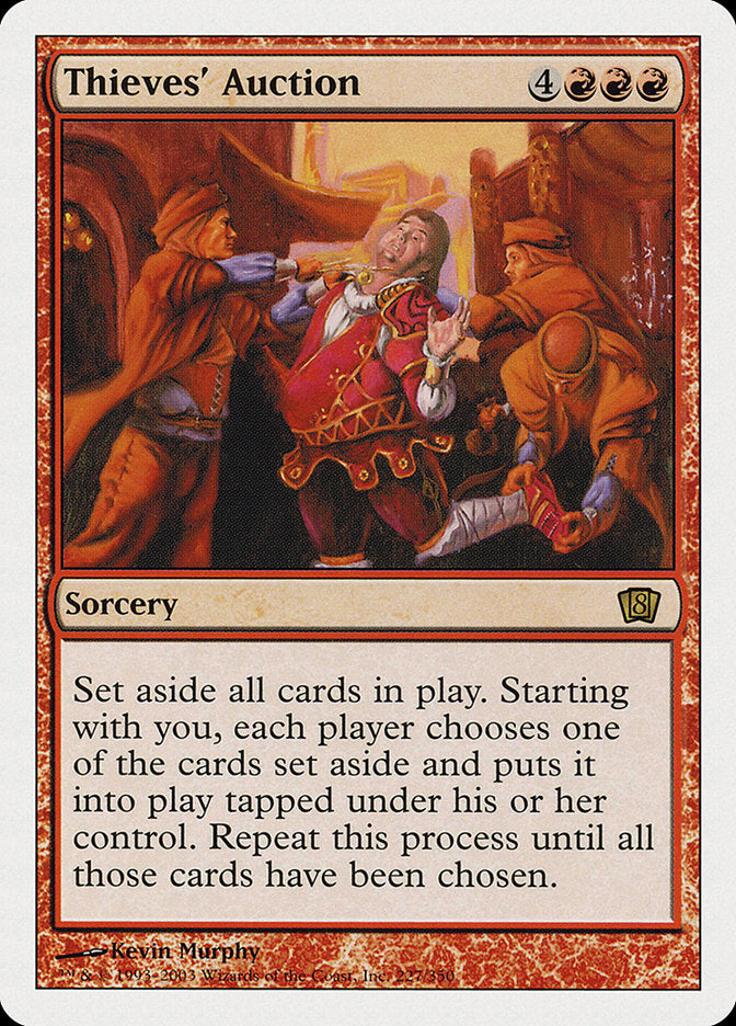 Thieves' Auction [Eighth Edition] Magic: The Gathering