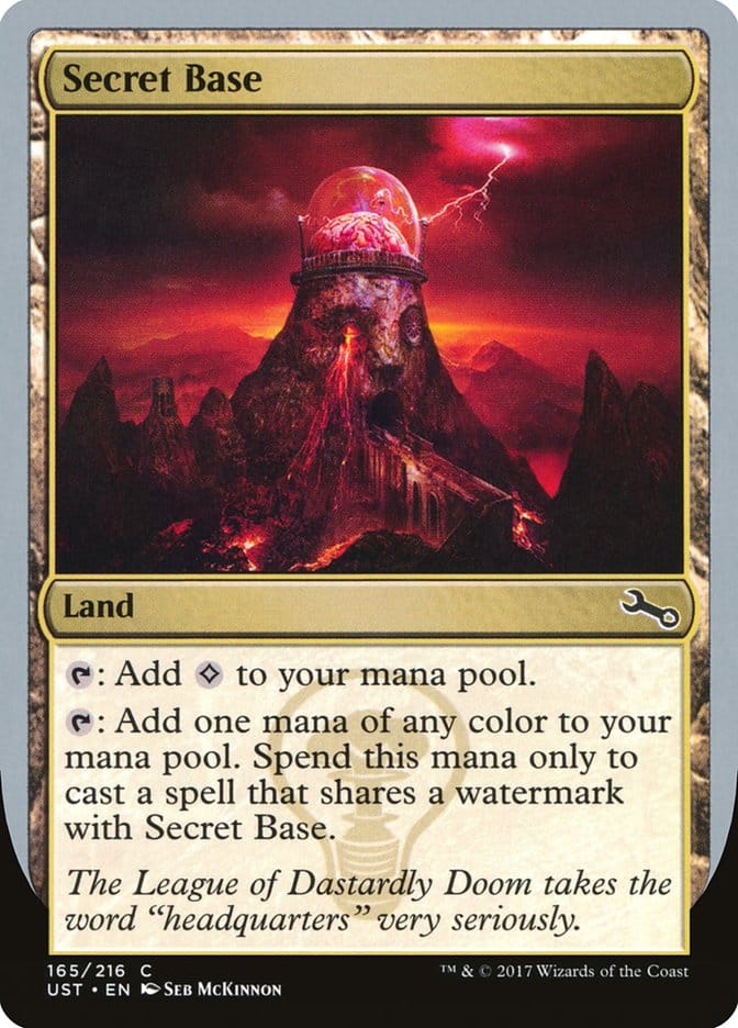 Secret Base (Seb McKinnon) [Unstable] Magic: The Gathering