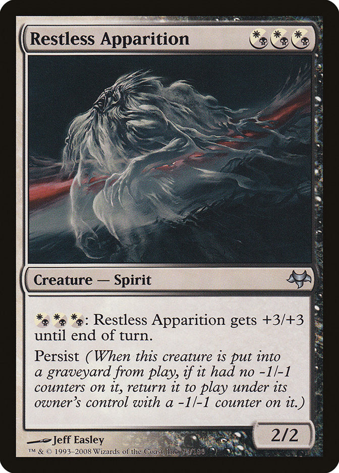 Restless Apparition [Eventide] Magic: The Gathering