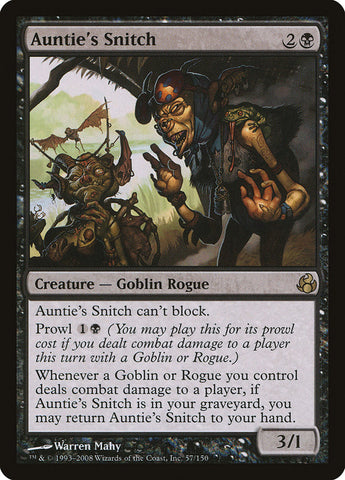 Auntie's Snitch [Morningtide] Magic: The Gathering