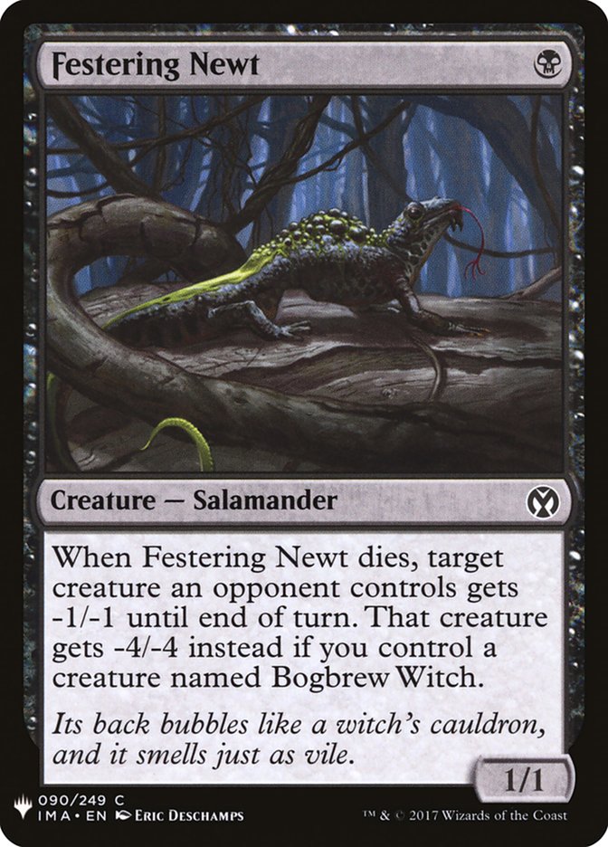 Festering Newt [Mystery Booster] Magic: The Gathering