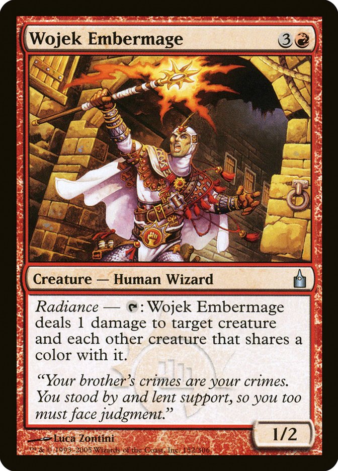Wojek Embermage [Ravnica: City of Guilds] Magic: The Gathering