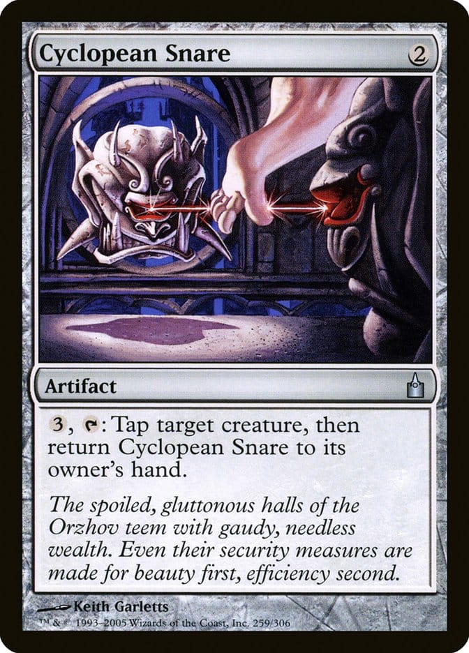 Cyclopean Snare [Ravnica: City of Guilds] Magic: The Gathering