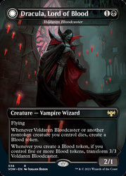 Voldaren Bloodcaster // Bloodbat Summoner - Dracula, Lord of Blood // Dracula, Lord of Bats [Innistrad: Crimson Vow] Magic: The Gathering
