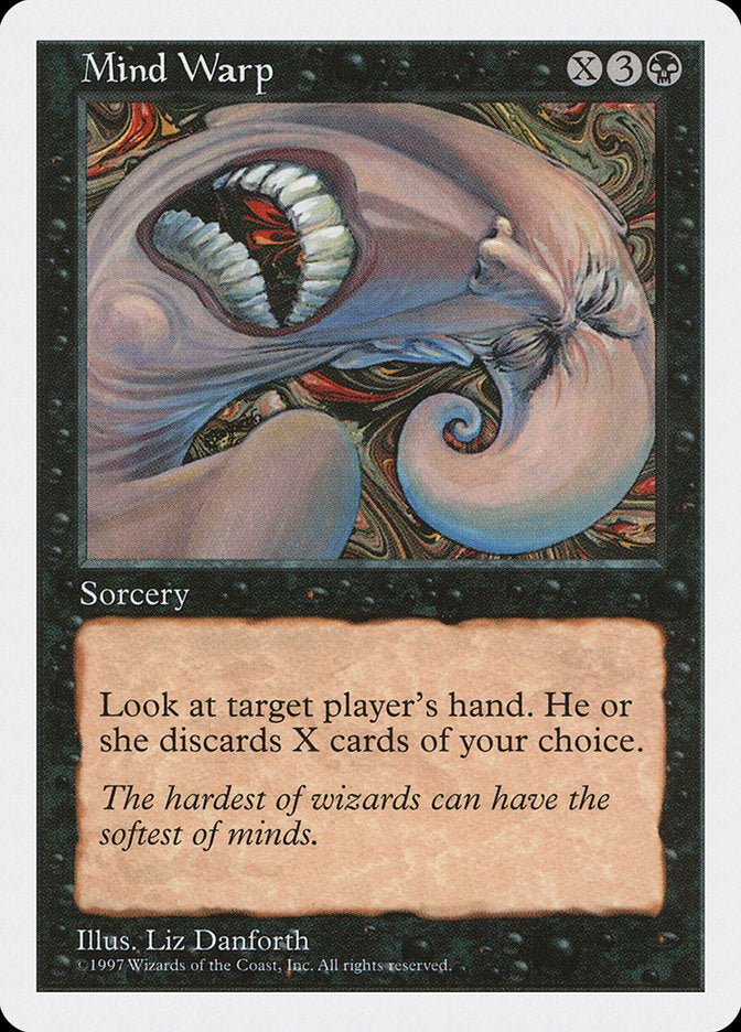 Mind Warp [Fifth Edition] Magic: The Gathering